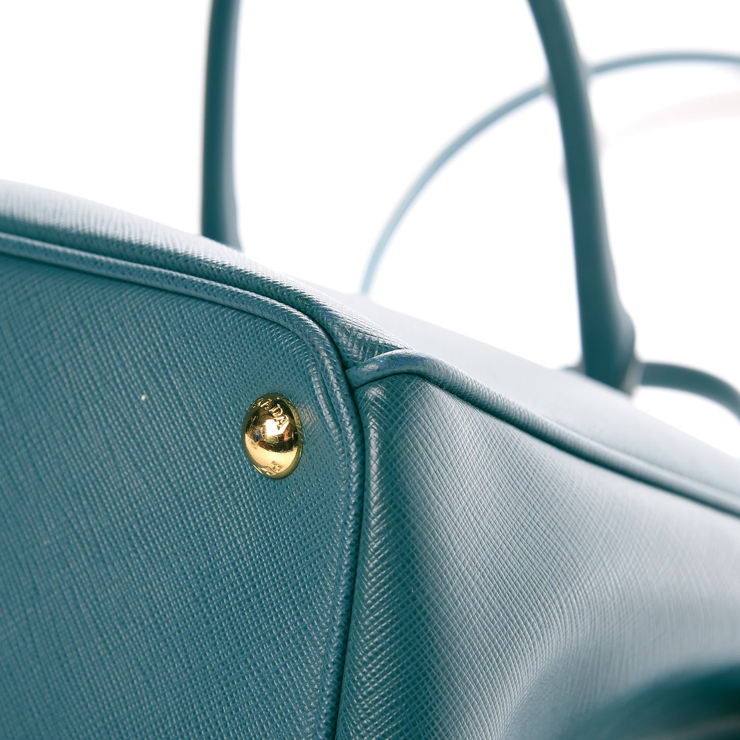 Prada Saffiano Lux Medium Galleria Double Zip Tote Ottanio 9 of 17