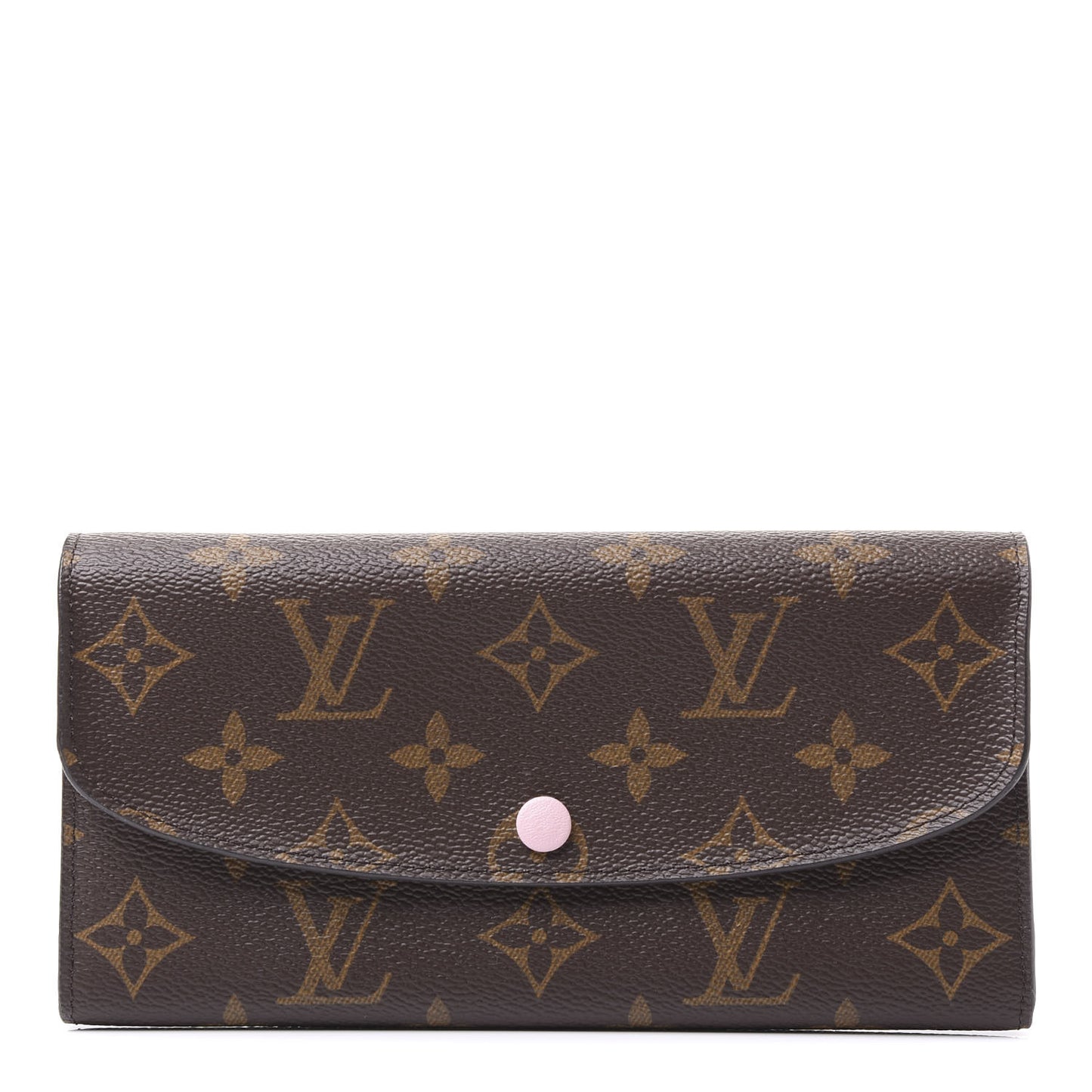 Monogram Emilie Wallet Rose Ballerine