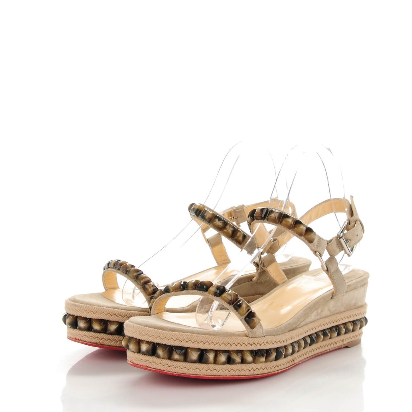 Suede Cataclou 60 Platform Sandals 40 Sable