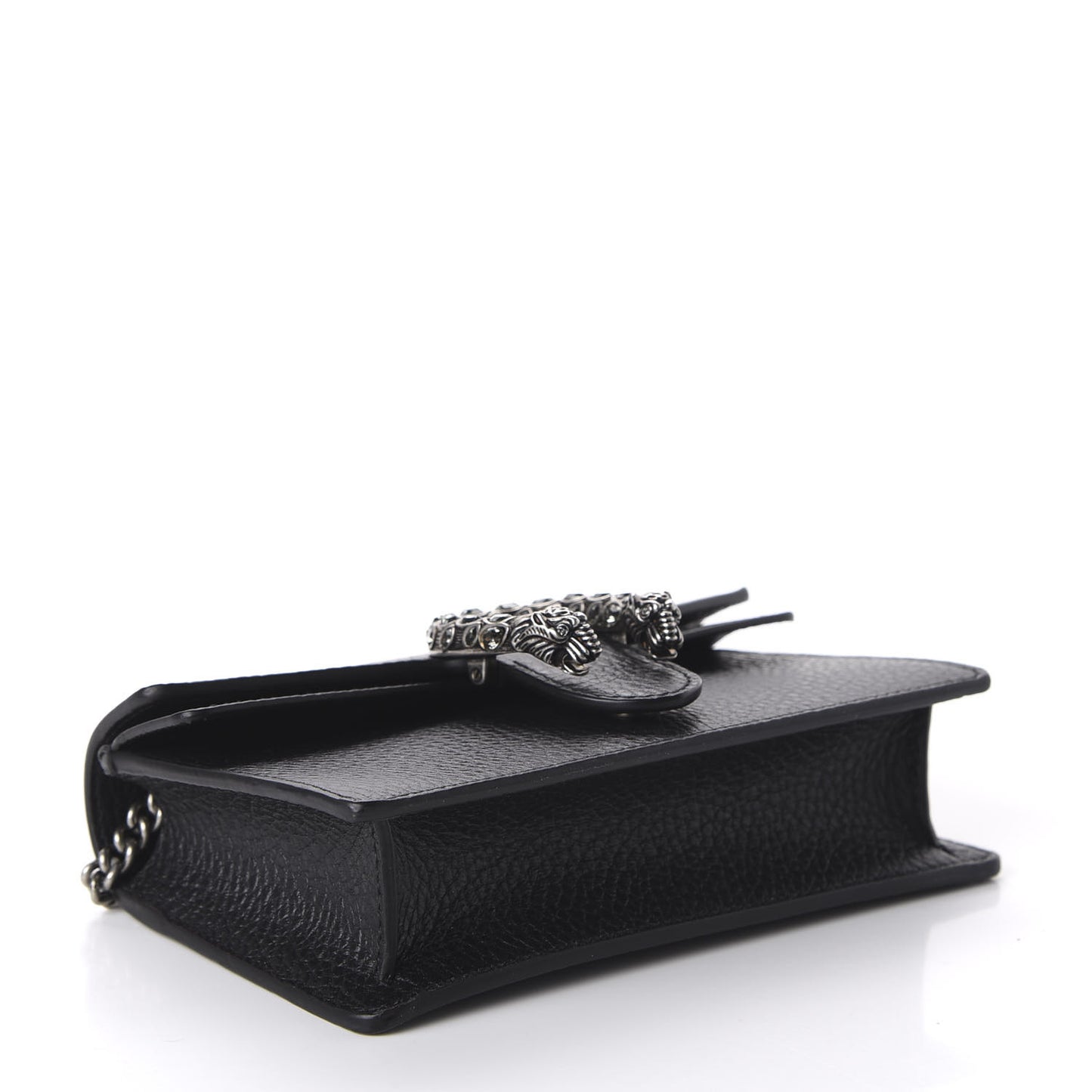 Calfskin Super Mini Dionysus Shoulder Bag Black