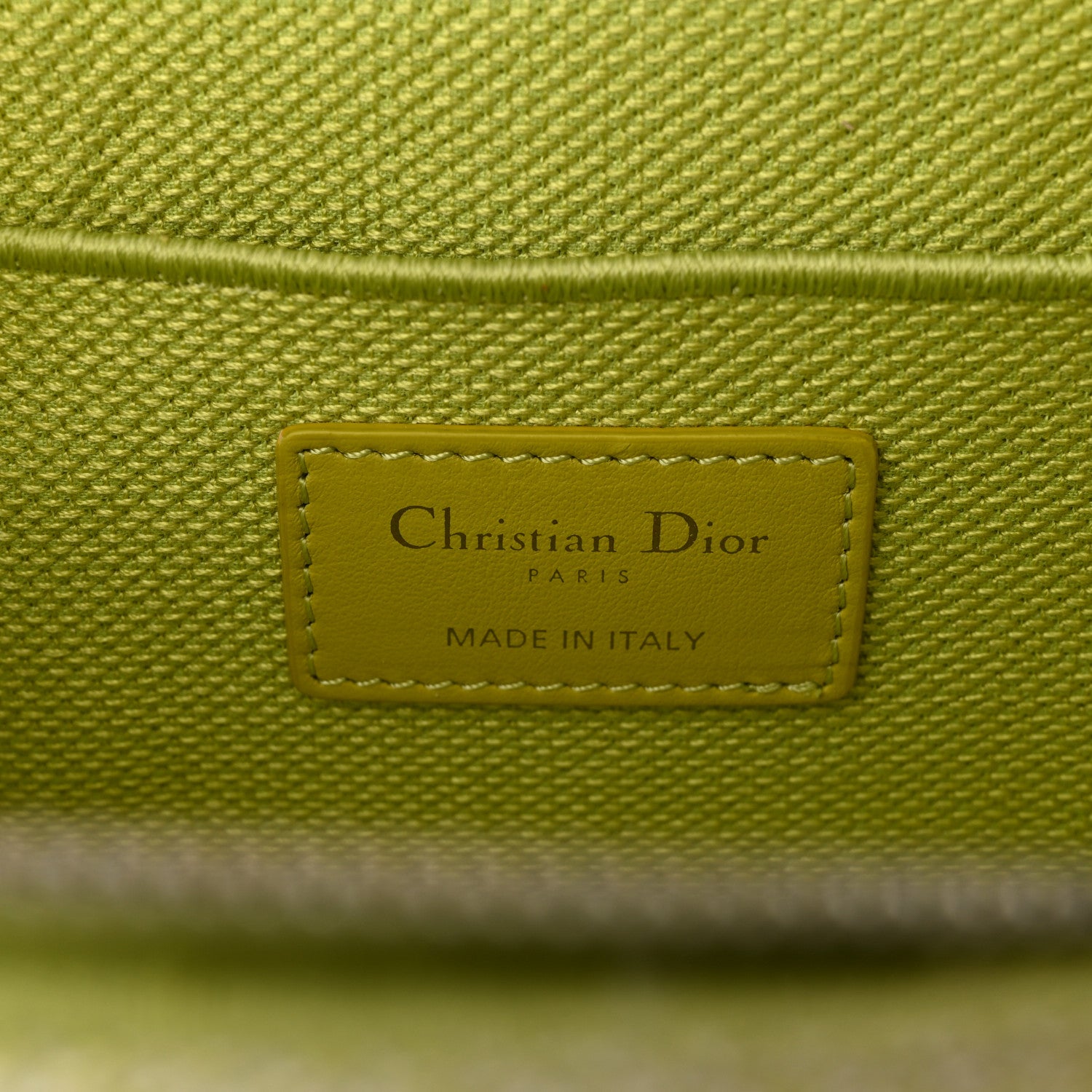 Christian Dior Canvas Embroidered Toile De Jouy Small Travel Vanity Case Green 6 of 13
