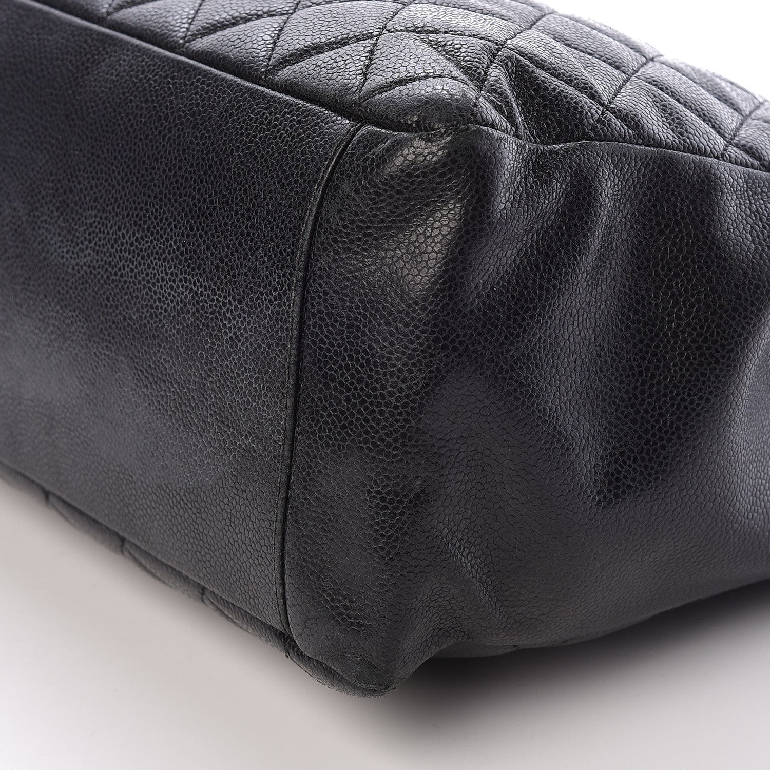 Chanel Caviar Quilted Grand Shopping Tote GST Black 10 of 14