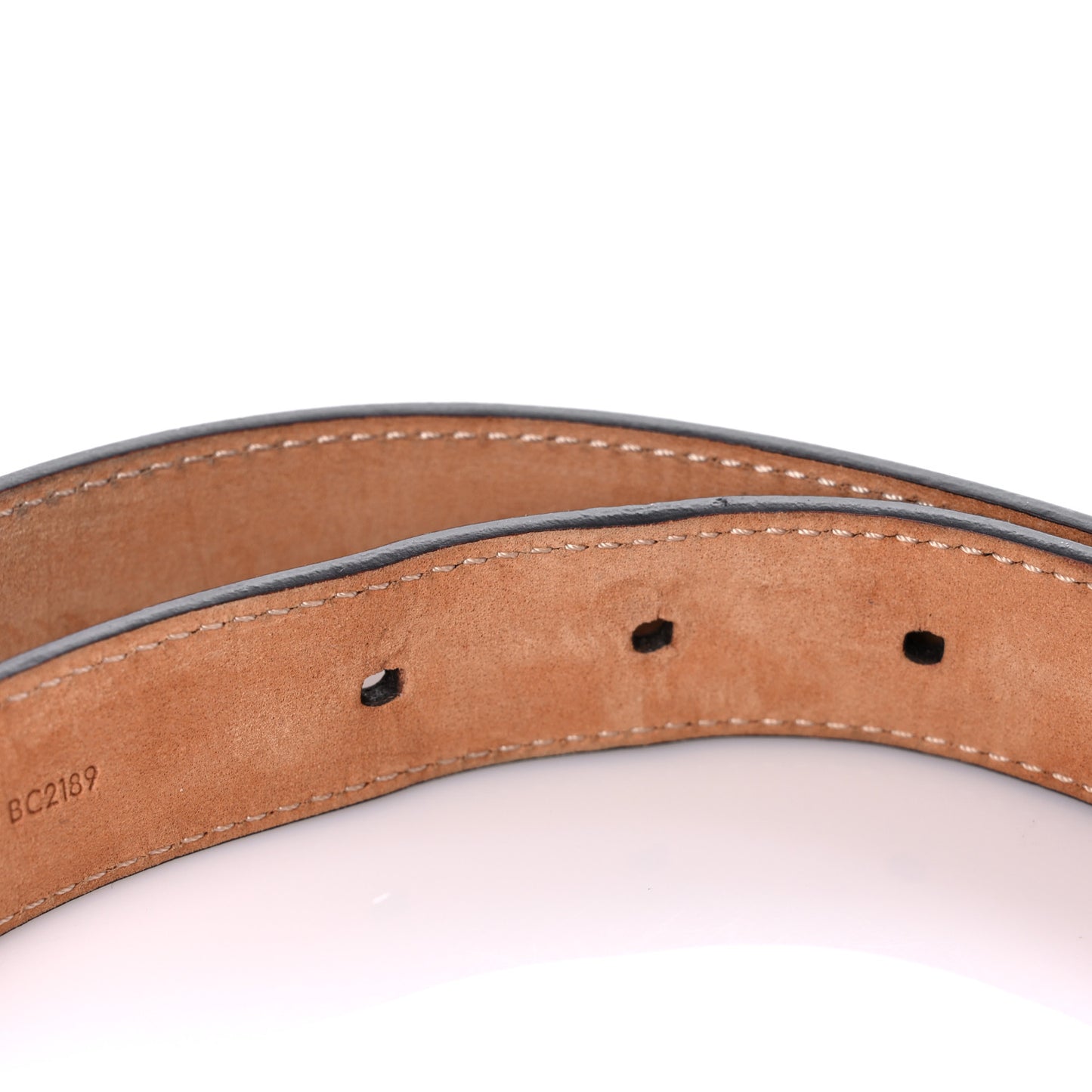 Damier Ebene Mini 25mm Belt 75 30