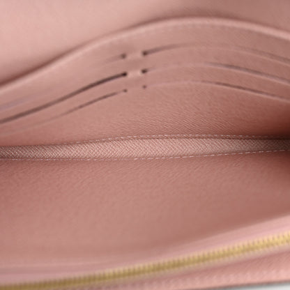 Louis Vuitton Monogram Sarah Wallet NM Rose Ballerine 5 of 9