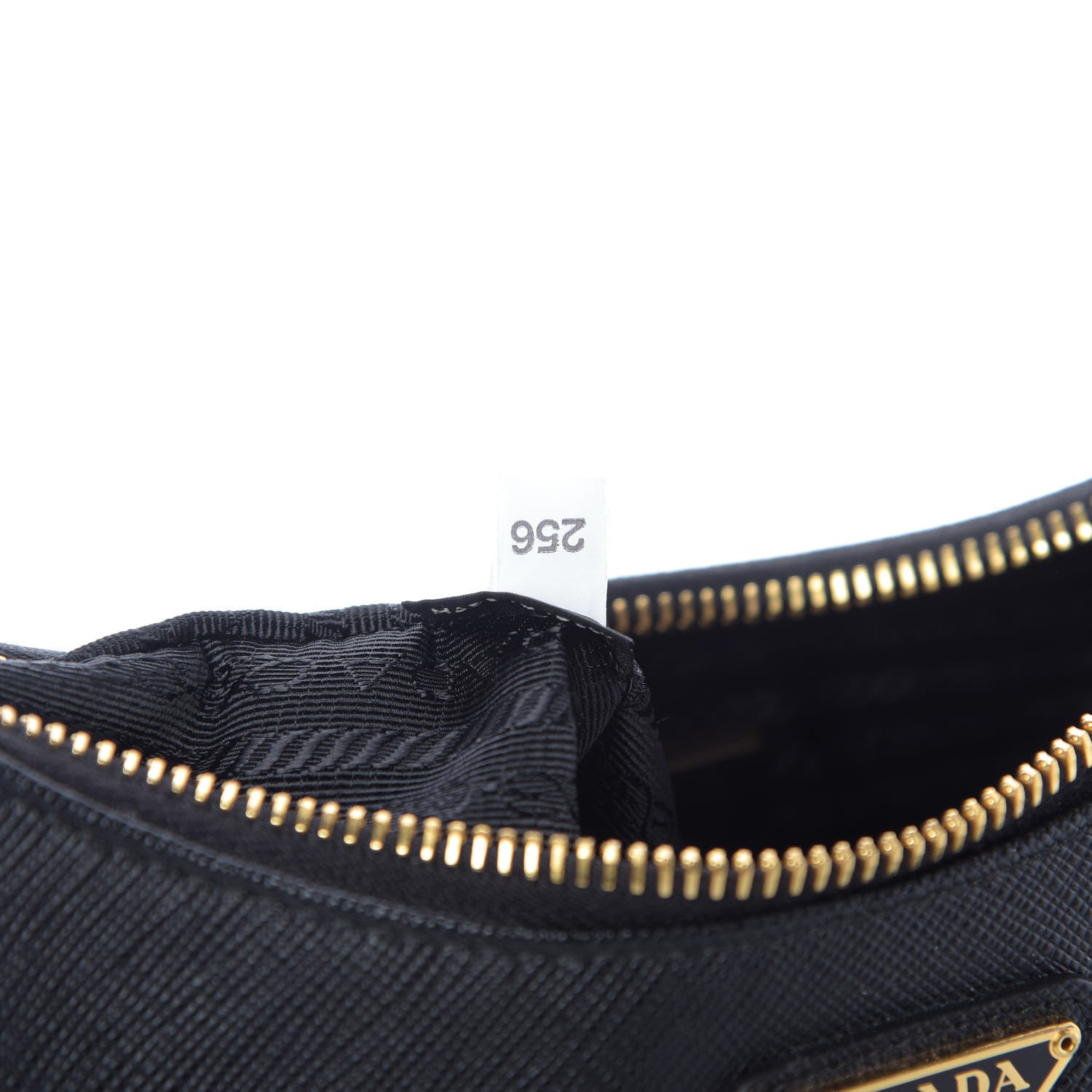 Prada Saffiano Lux Re-Edition 2005 Shoulder Bag Black 9 of 9