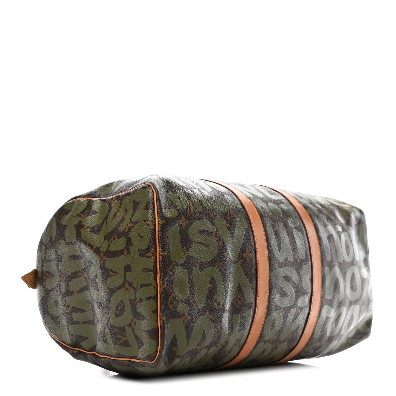 Louis Vuitton Graffiti Keepall 50 Kaki 3 of 9
