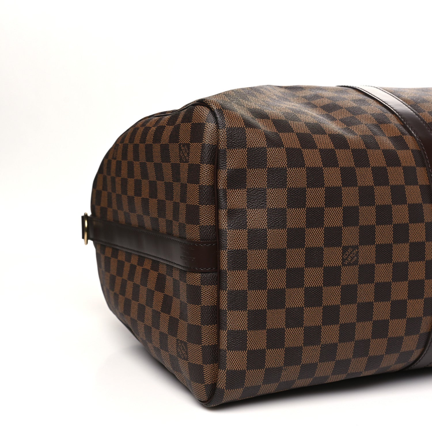 Louis Vuitton Damier Ebene Keepall Bandouliere 55 7 of 10