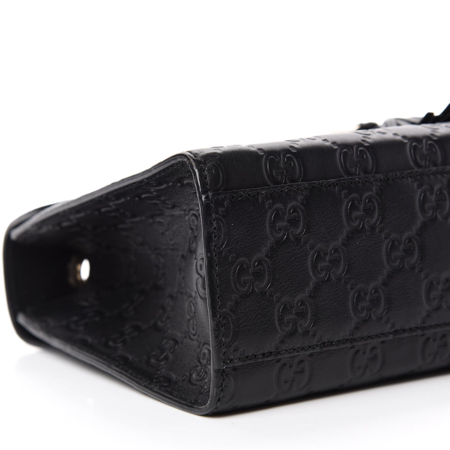 Guccissima Medium Emily Chain Shoulder Bag Black