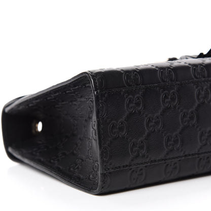 Gucci Guccissima Medium Emily Chain Shoulder Bag Black 6 of 10