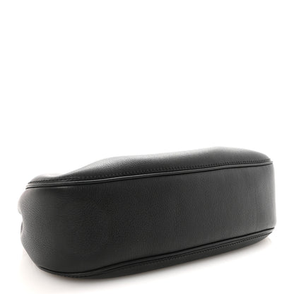 Celine Supple Grained Calfskin Medium Polly Black 4 of 9