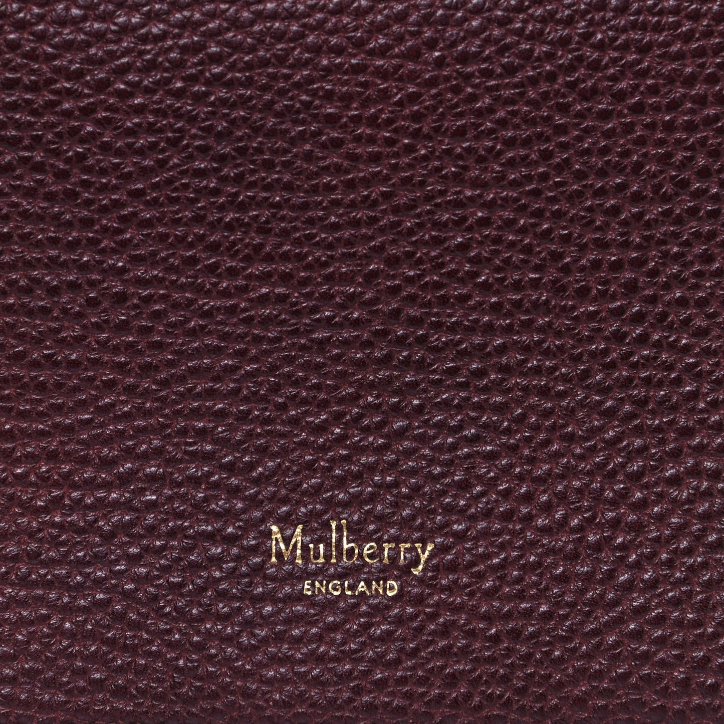 Classic Grain Calfskin Small Clifton Flap Oxblood