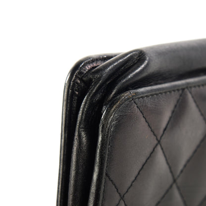 Chanel Calfskin Quilted Cambon Wallet On Chain WOC Black 11 of 16