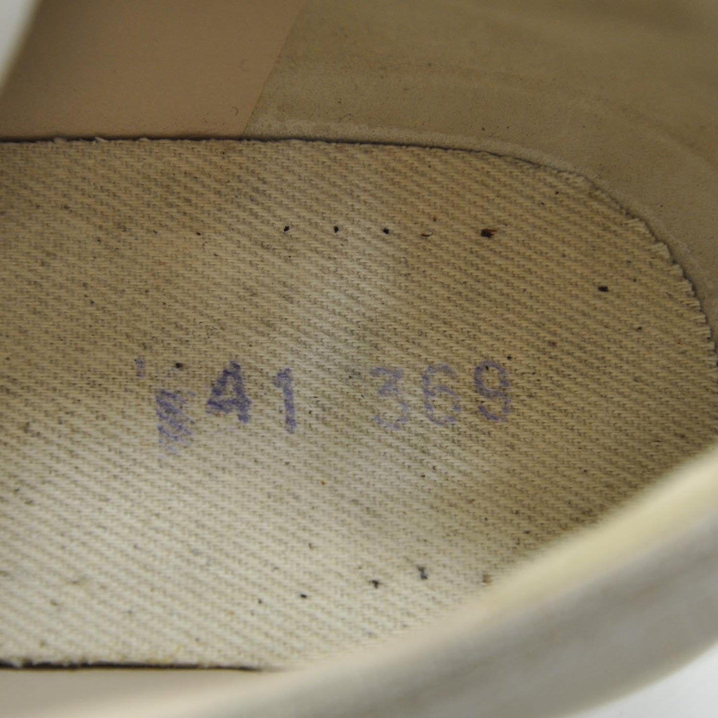 Nylon Travel Sneakers 41 Beige