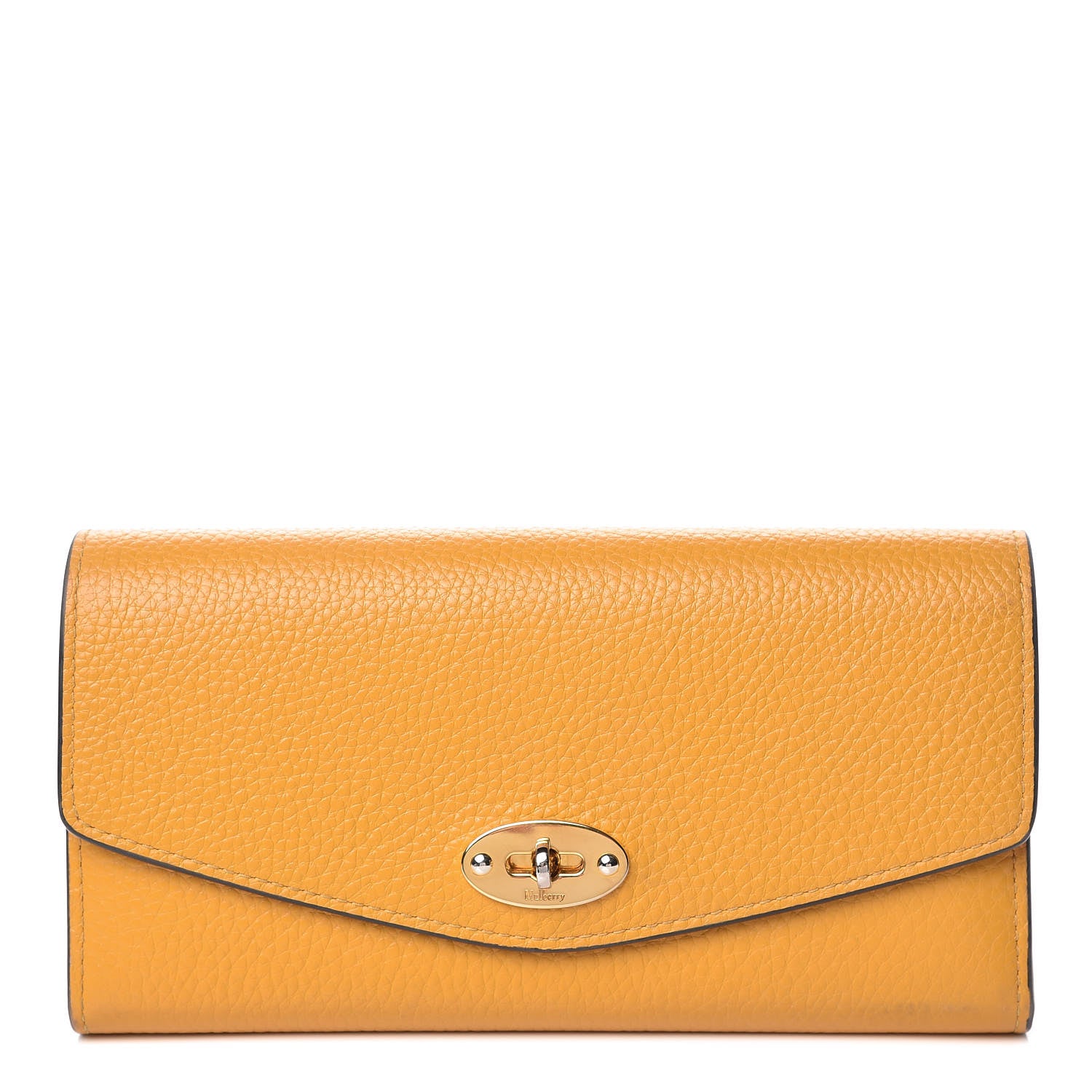 Mulberry Small Classic Grain Darley Wallet Deep Amber 1 of 8