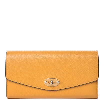 Mulberry Small Classic Grain Darley Wallet Deep Amber 1 of 8