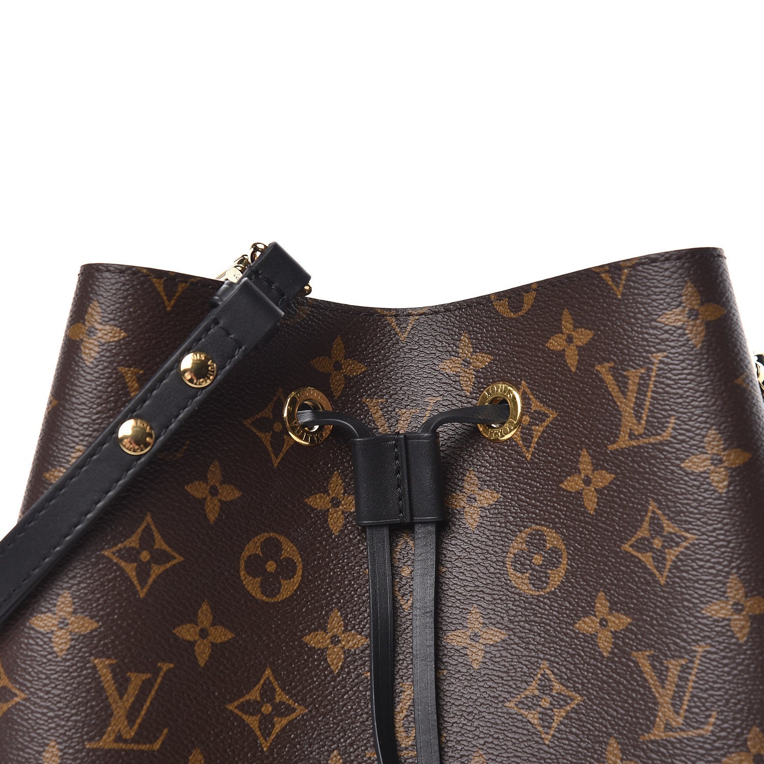 Louis Vuitton Monogram Neonoe MM Black 7 of 9