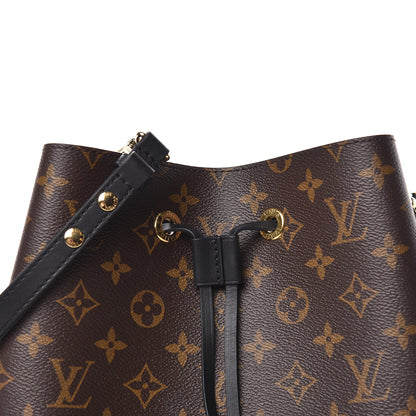 Louis Vuitton Monogram Neonoe MM Black 7 of 9