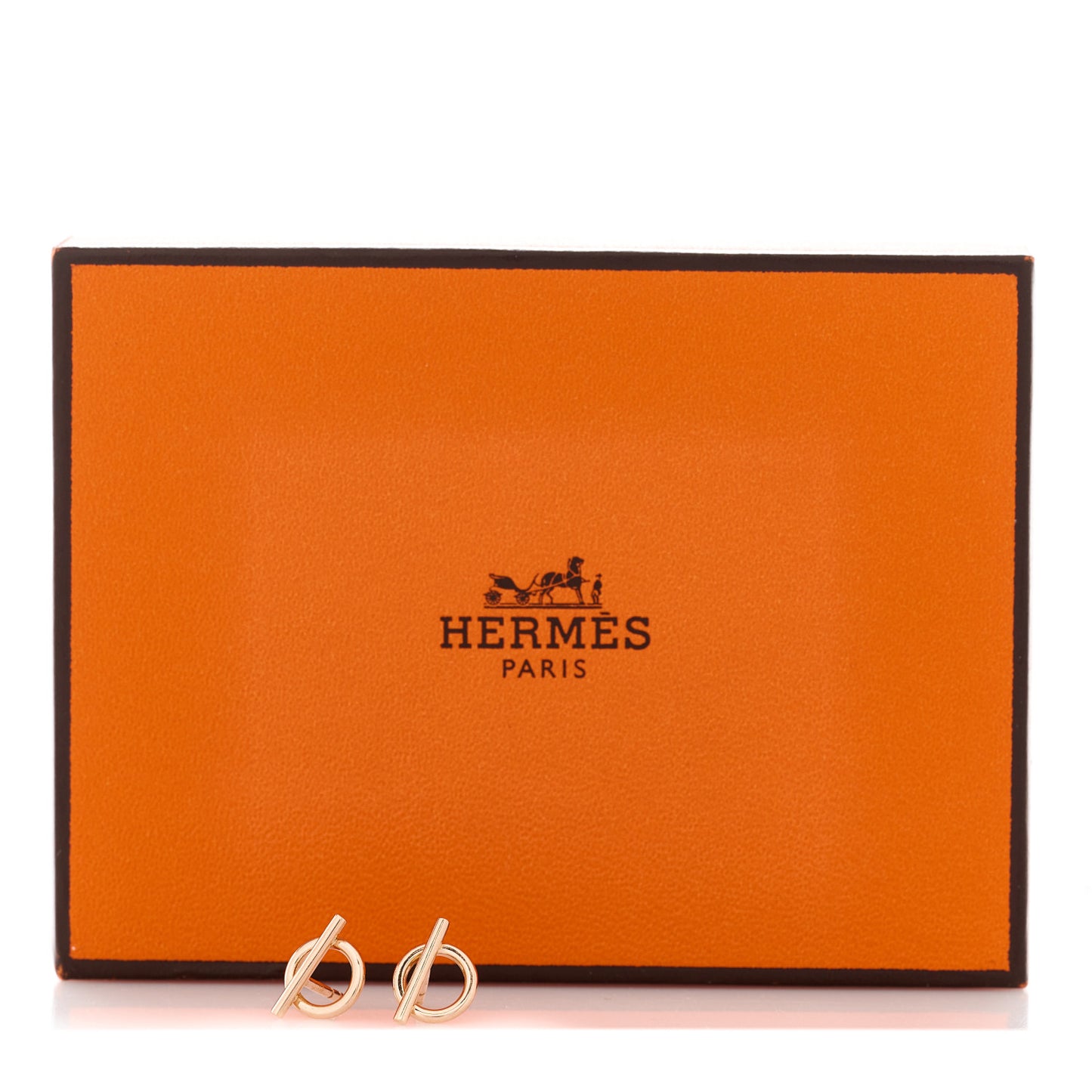 18K Rose Gold PM Echappee Earrings