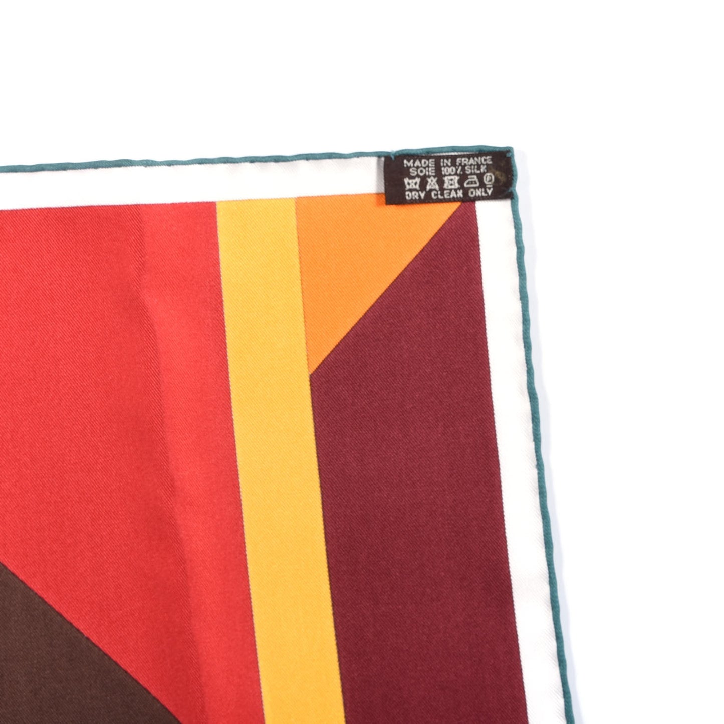 Silk Perspective Cavaliere 90 Twill Orange Rouge H Vert