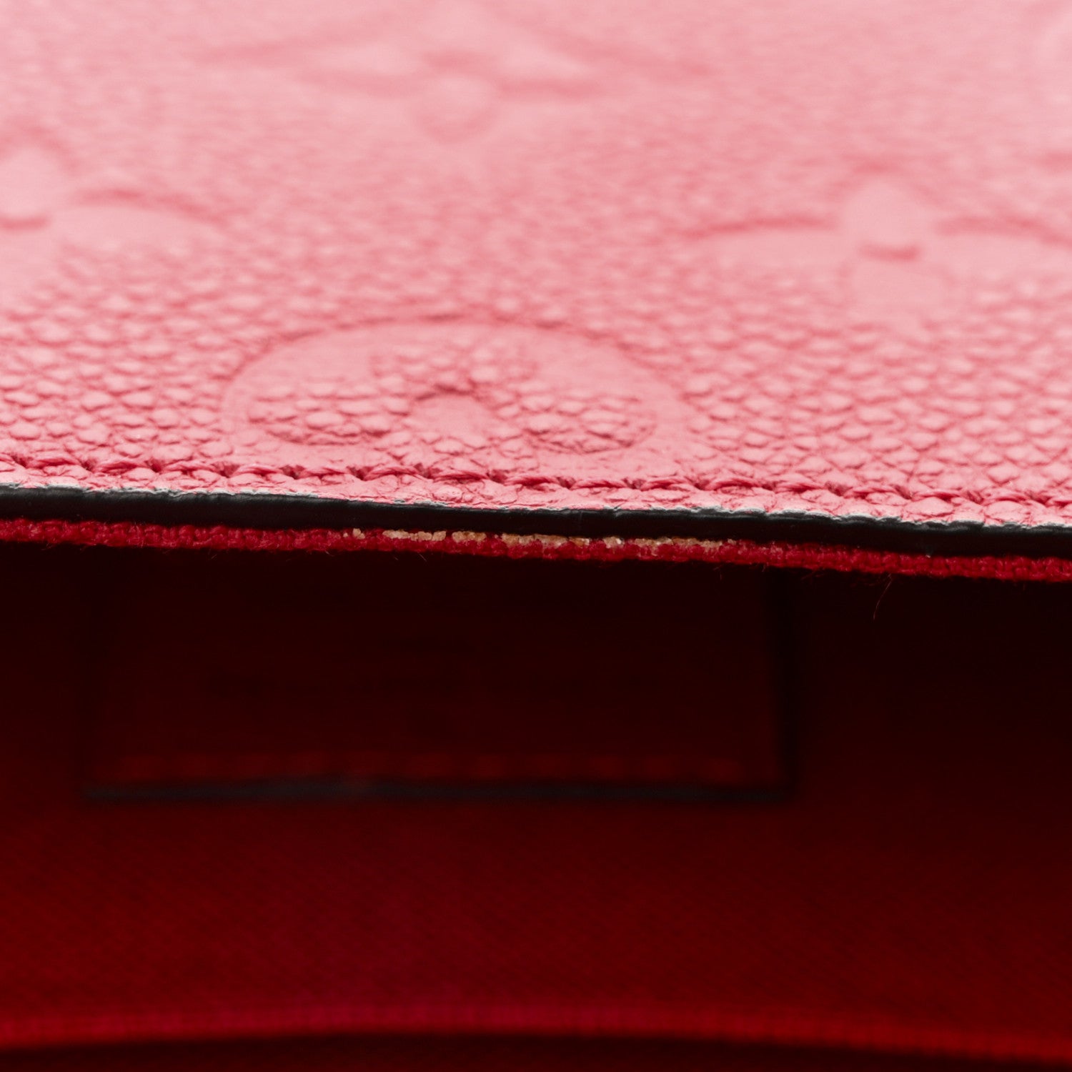 Louis Vuitton Empreinte Pochette Felicie Chain Wallet Scarlet 12 of 12