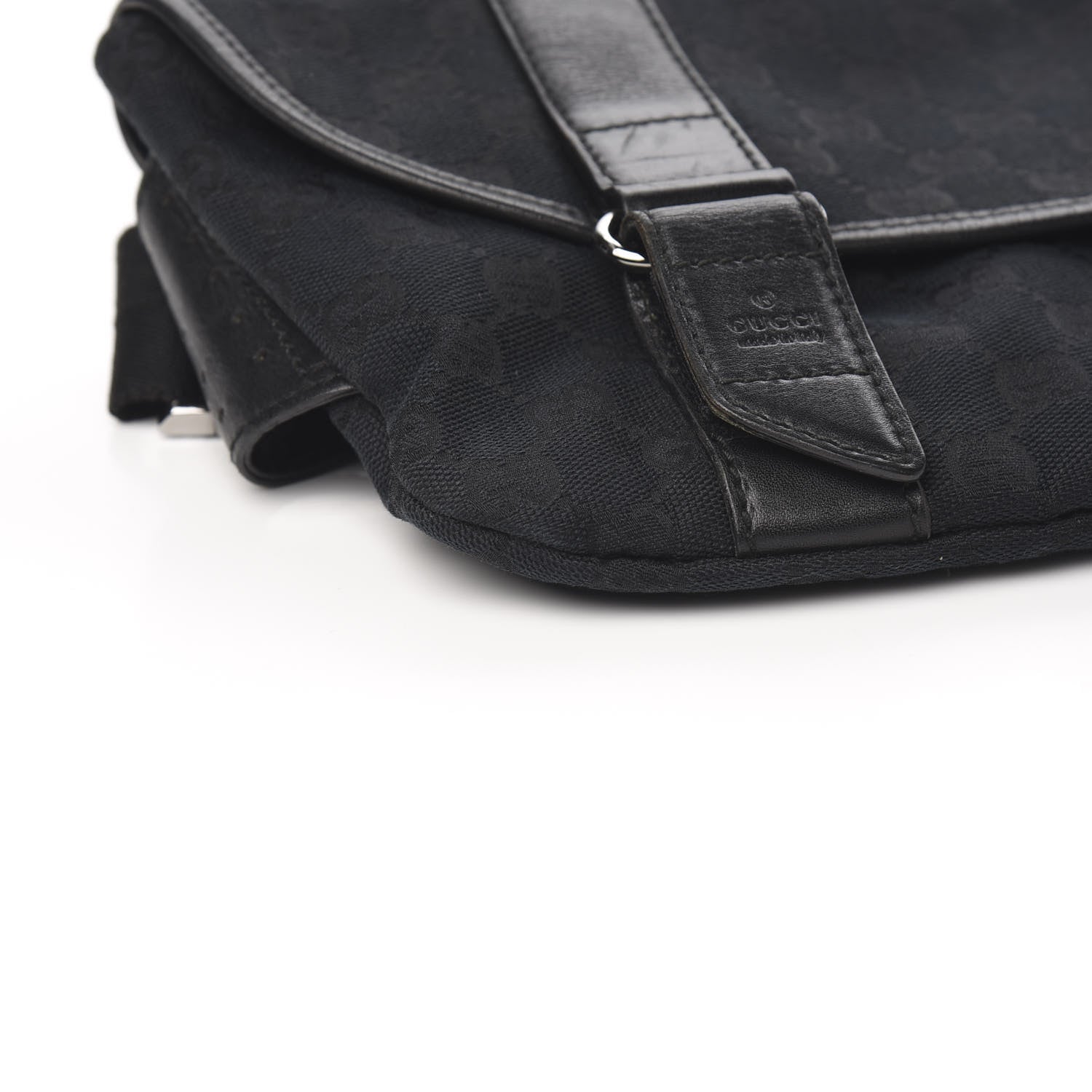 Gucci Monogram Waist Belt Bag Black 5 of 8