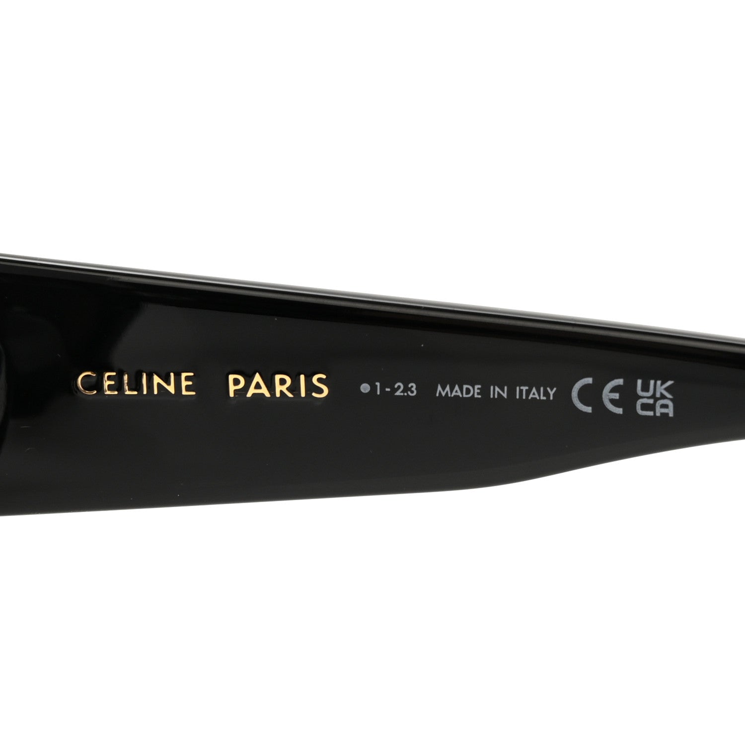 Celine Acetate Bold 3 Dots Sunglasses CL40277F Black 10 of 14