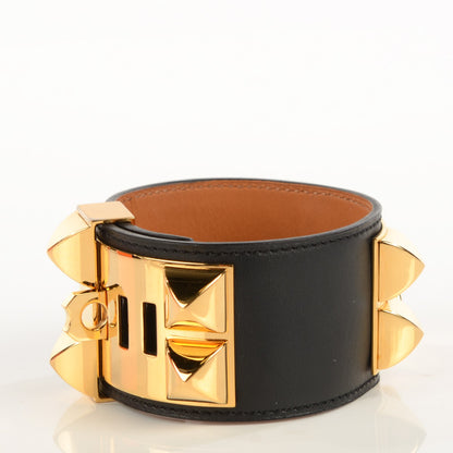 Hermes Chamonix Collier De Chien CDC Bracelet L Black 3 of 6
