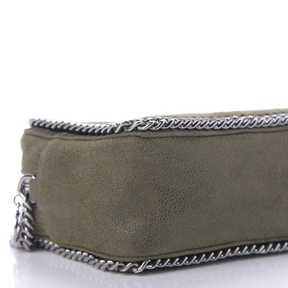 Stella McCartney Shaggy Deer Falabella Crossbody Camera Bag Olive 6 of 9