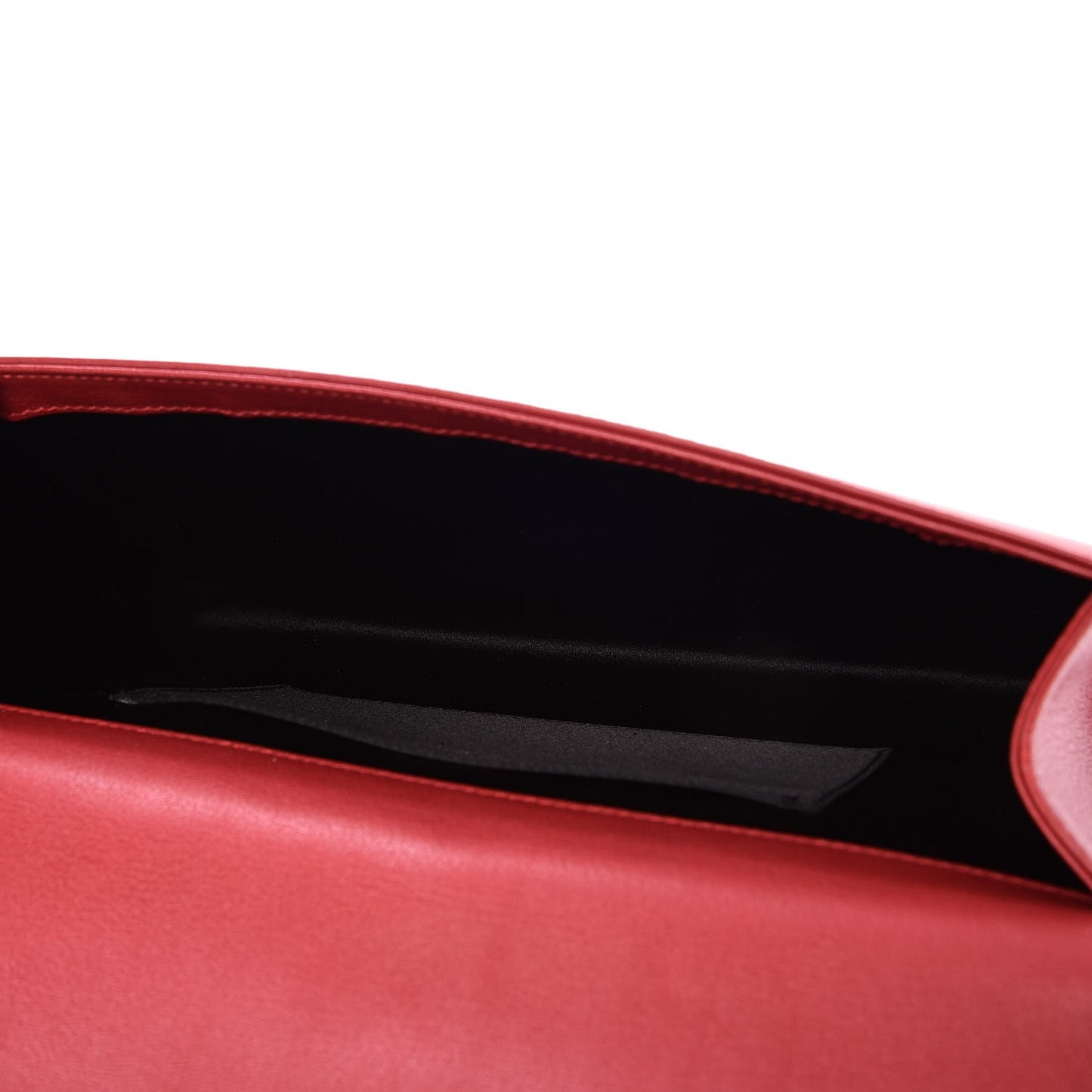 Calfskin Monogram Large Belle De Jour Clutch Red