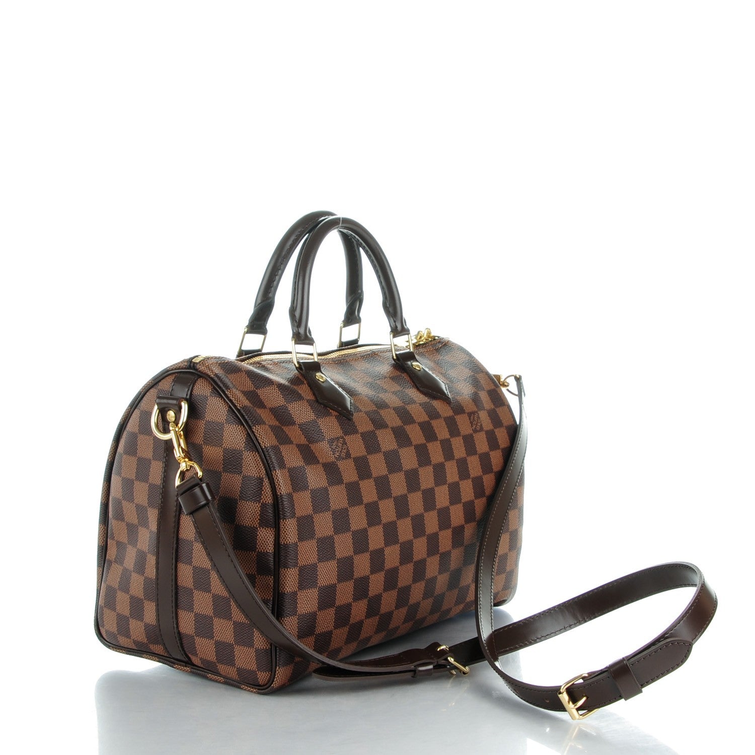 Louis Vuitton Damier Ebene Speedy Bandouliere 30 3 of 8