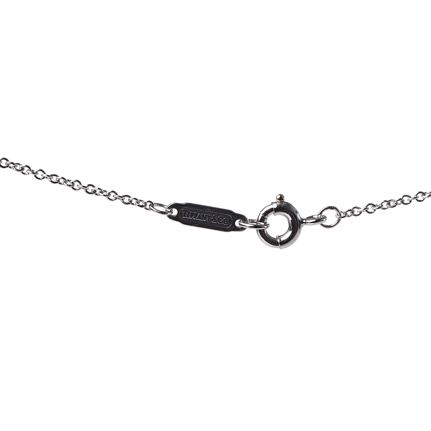 Tiffany Platinum Diamond Small Victoria Necklace 4 of 6