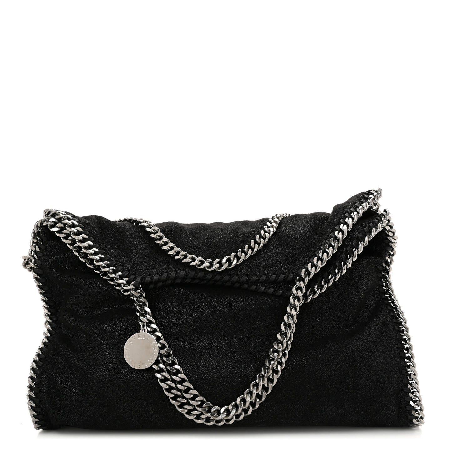 Shaggy Deer Small Falabella Tote Black