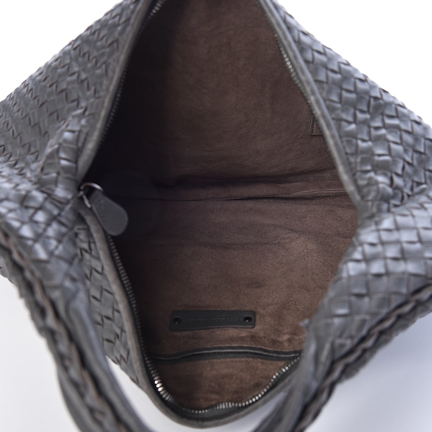 Bottega Veneta Nappa Intrecciato Large Veneta Hobo Grey 5 of 12