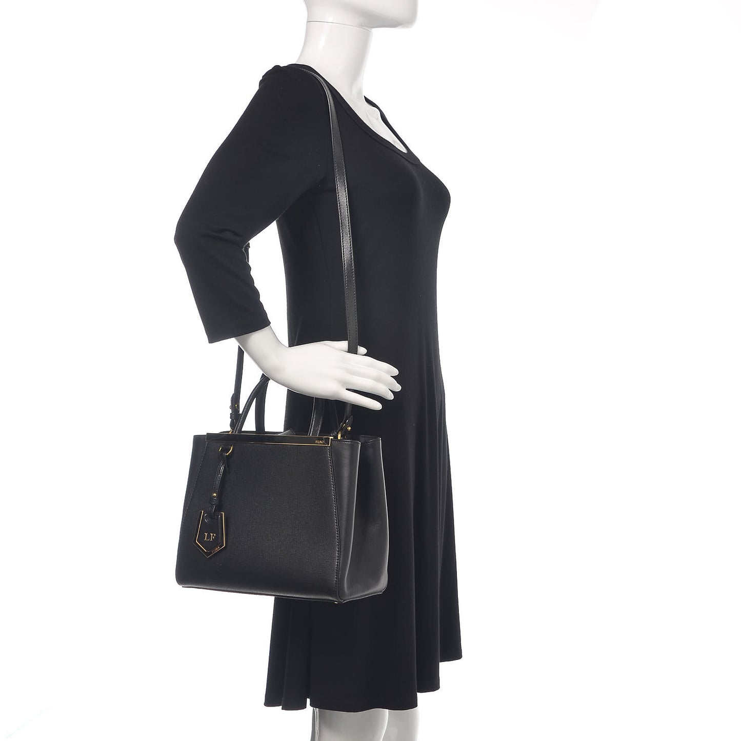 Vitello Elite Petite 2Jours Tote Black