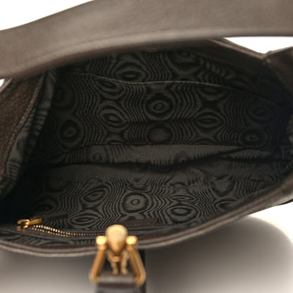 Gucci X BALENCIAGA BB Supreme Monogram Calfskin Web Small Jackie 1961 Hobo Beige Ebony 5 of 11