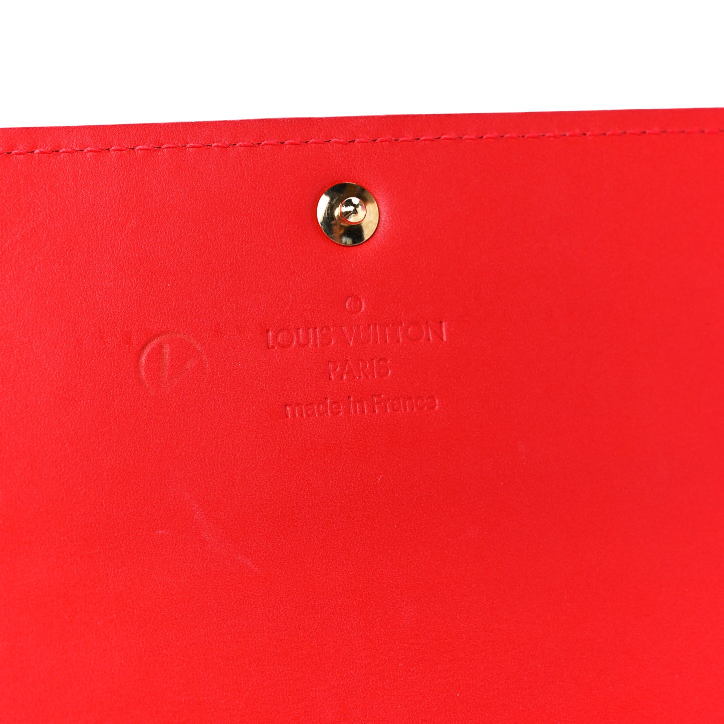 Vernis Sarah Wallet Rouge Grenadine