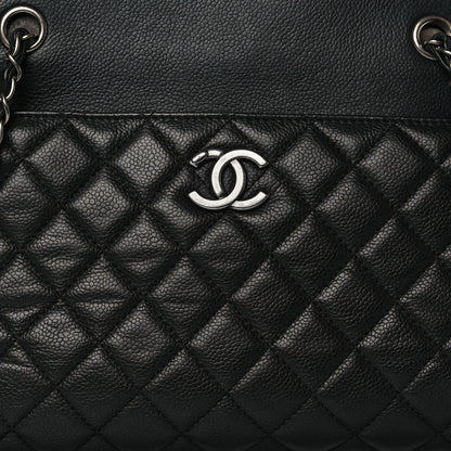 Chanel Caviar Quilted Urban Companion Shopping Tote Black 8 of 11