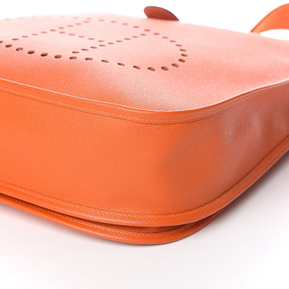 Hermes Epsom Evelyne III GM Feu 9 of 12