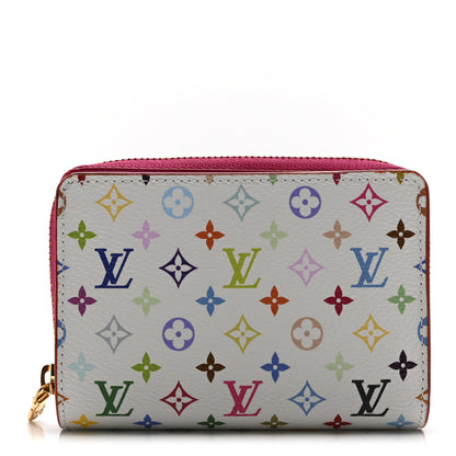Louis Vuitton LV X TM Monogram Multicolor Portefeuille Lou Compact Wallet  White 1 of 10