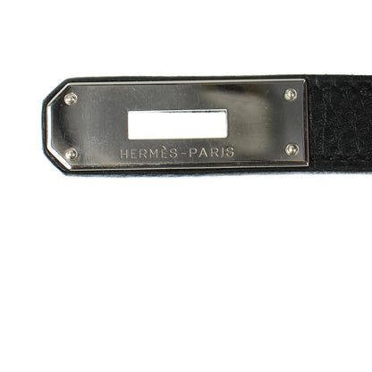 Hermes Taurillon Clemence Birkin 30 Black 12 of 31