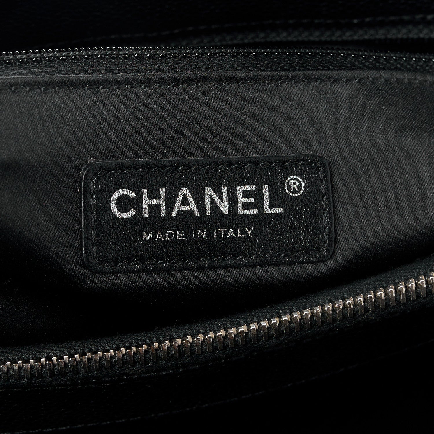 Chanel Caviar Quilted Grand Shopping Tote GST Black 6 of 11