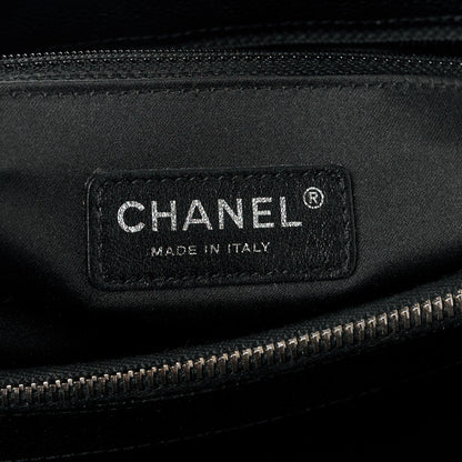 Chanel Caviar Quilted Grand Shopping Tote GST Black 6 of 11