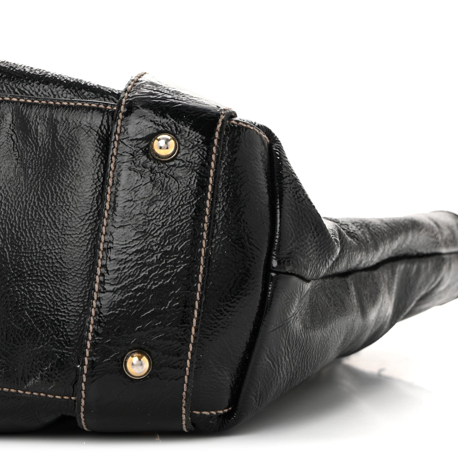 Gucci Patent Medium Pelham Shoulder Bag Black 10 of 16