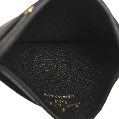 Louis Vuitton Empreinte Card Holder Black Beige 5 of 6