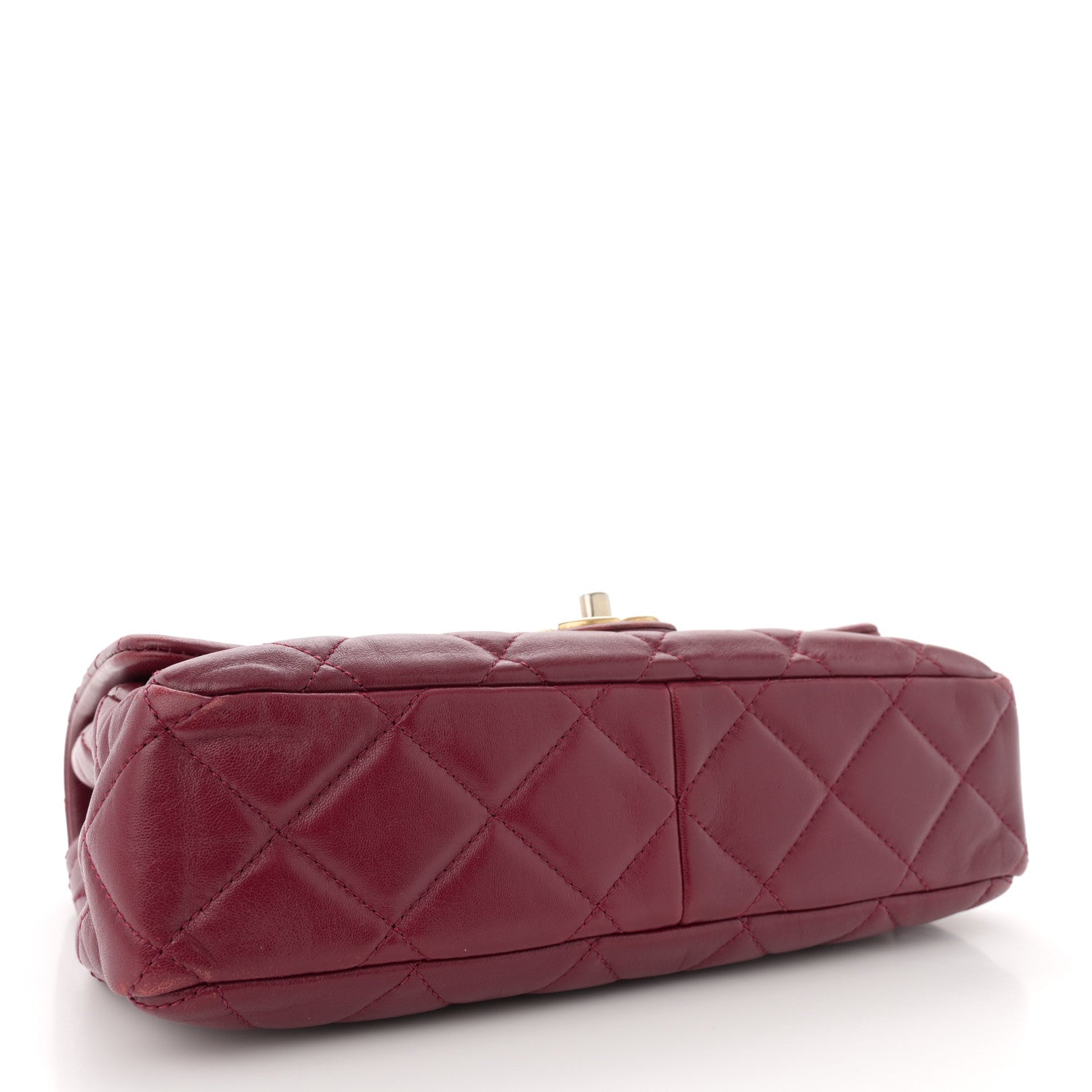 Chanel Lambskin Quilted Fancy Jewel Flap Burgundy 4 of 13