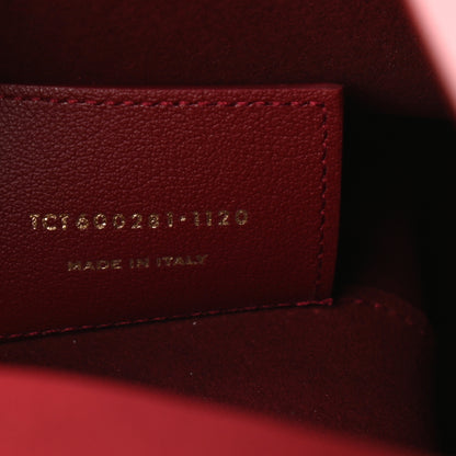 Saint Laurent Calfskin Large Shopping Tote Opyum Red 8 of 10