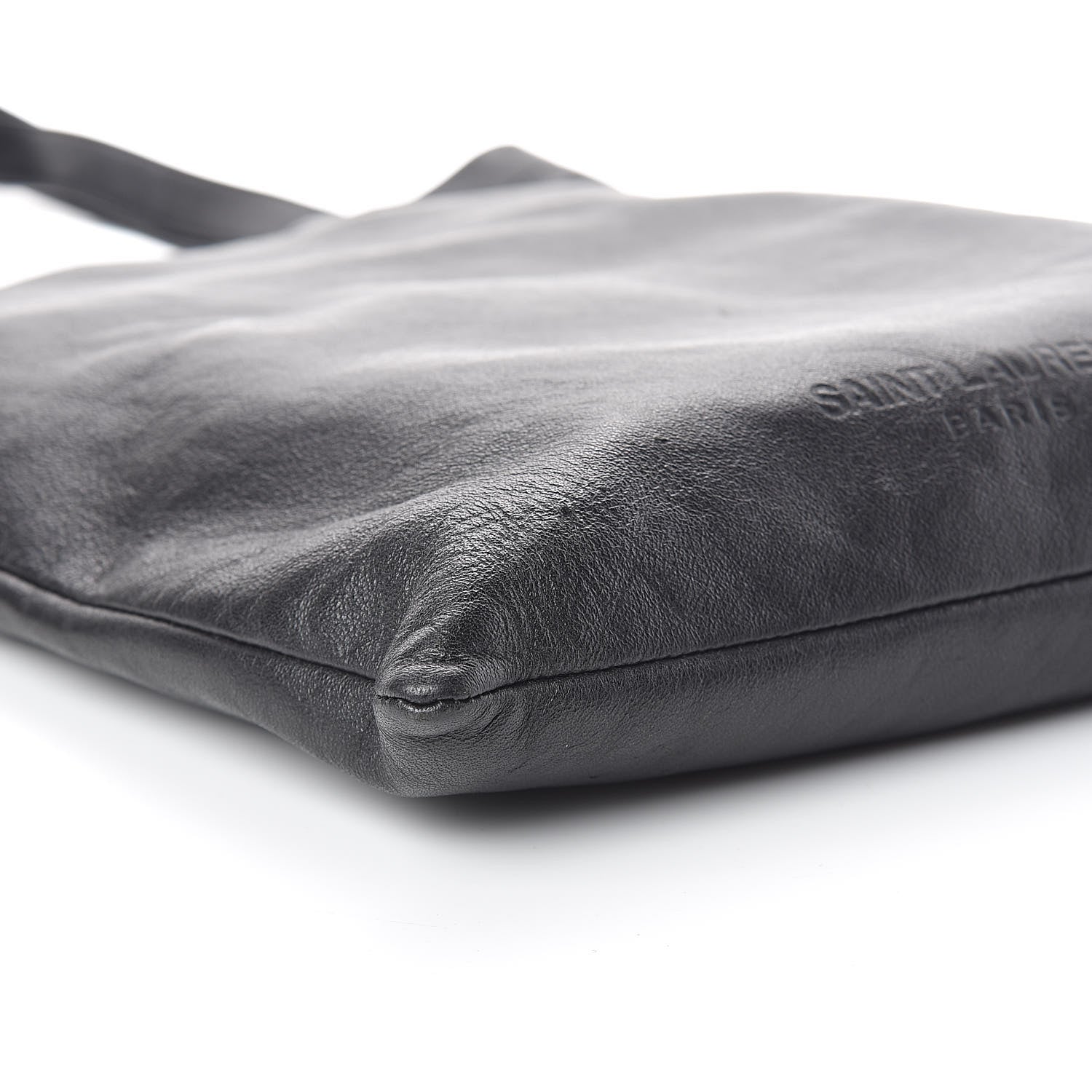 Saint Laurent Calfskin Tote Black 8 of 9