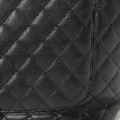 Chanel Calfskin Quilted Large Cambon Tote Black White 16 of 17
