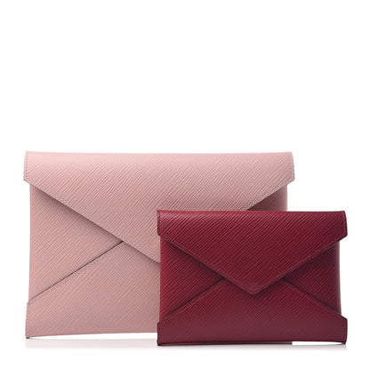 Louis Vuitton Epi Kirigami Pochette Set Rose Ballerine Fuchsia 2 of 6