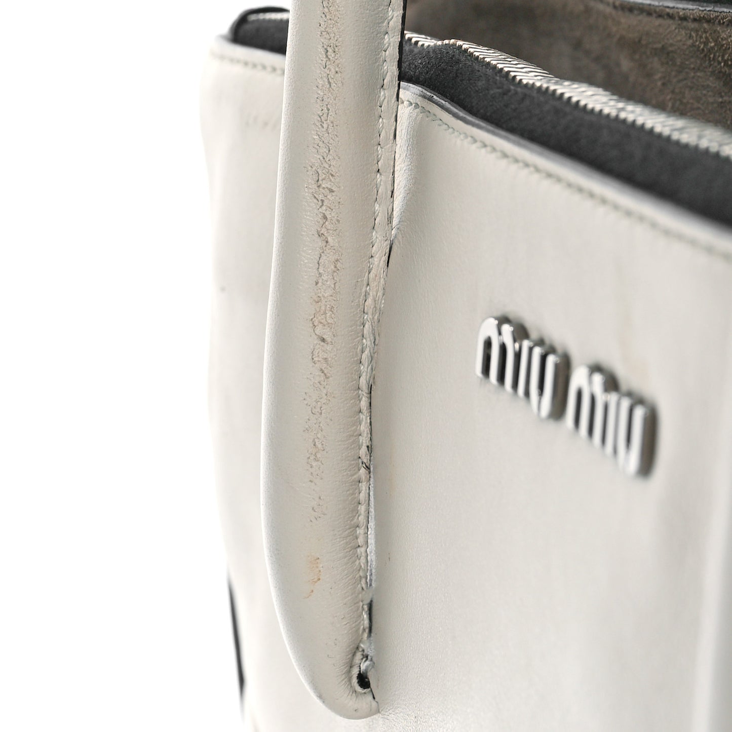 Nappa Matelasse Convertible Satchel Argilla Talco